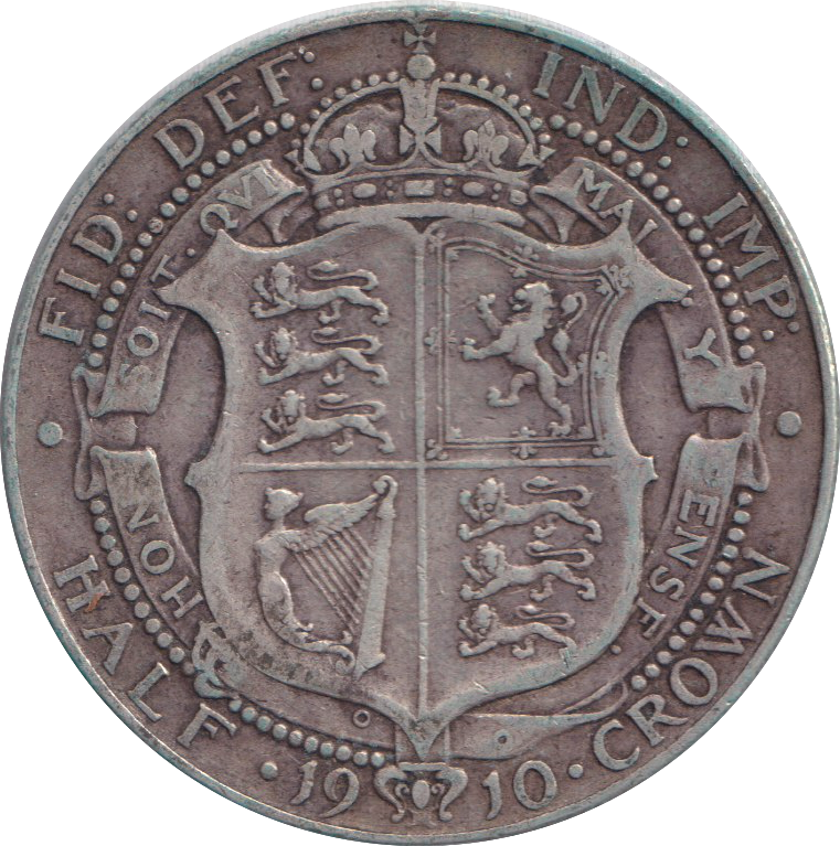 1910 HALFCROWN ( GF )