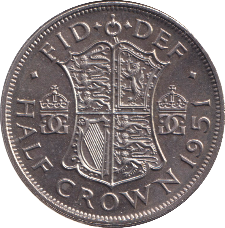 1951 HALFCROWN ( PROOF )