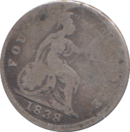 1838 FOURPENCE ( NF )