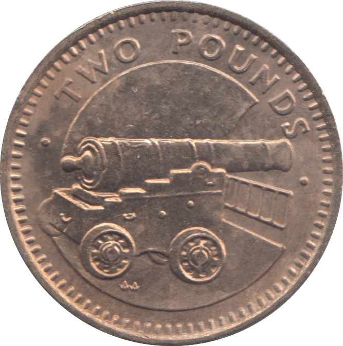 1988 £2 GIBRALTAR