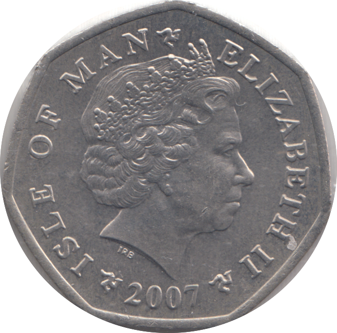 2007 FIFTY PENCE TT 100 YEARS