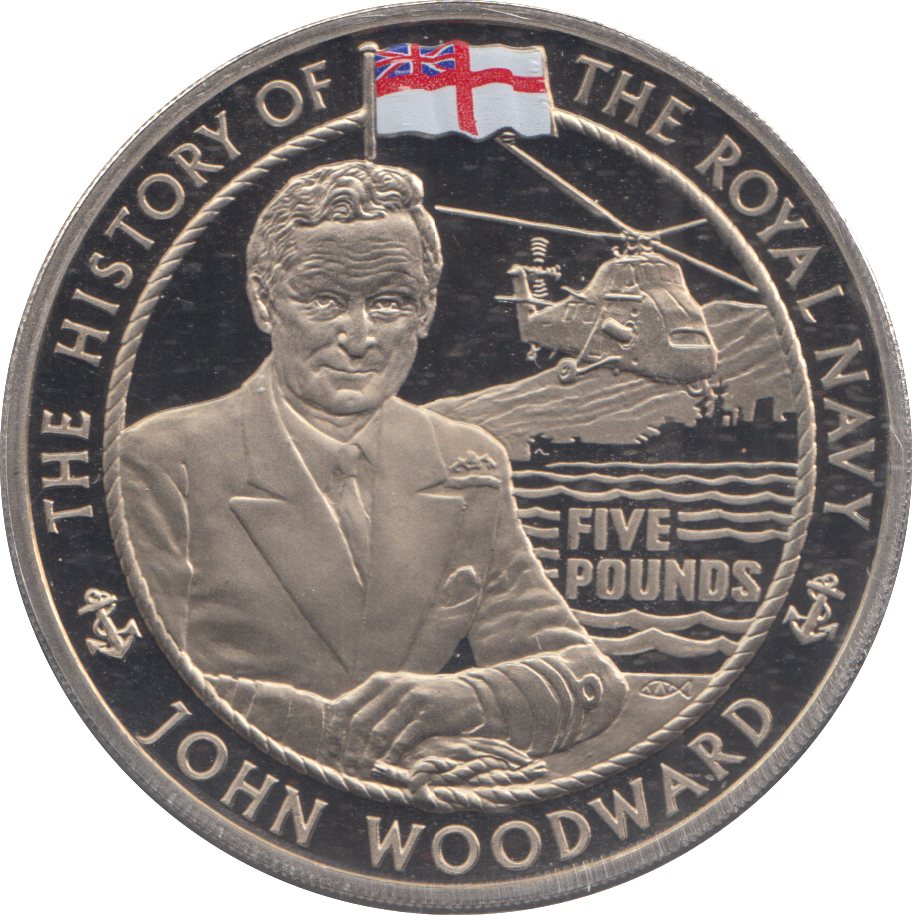2009 JOHN WOODWARD FIVE POUND BAILIWICK OF GUERNSEY