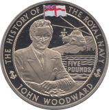 2009 JOHN WOODWARD FIVE POUND BAILIWICK OF GUERNSEY