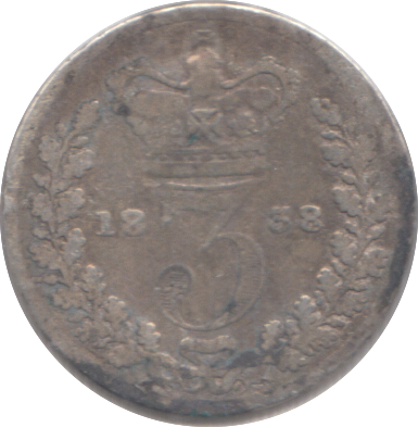 1838 THREEPENCE ( NF )