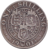 1901 SHILLING ( FINE )