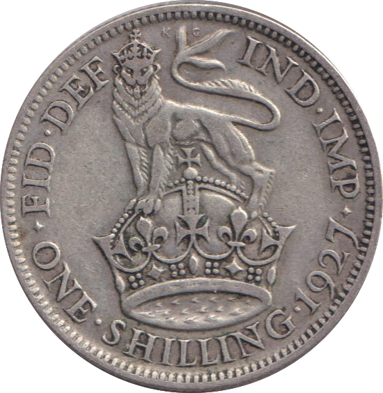 1927 SHILLING ( FINE )