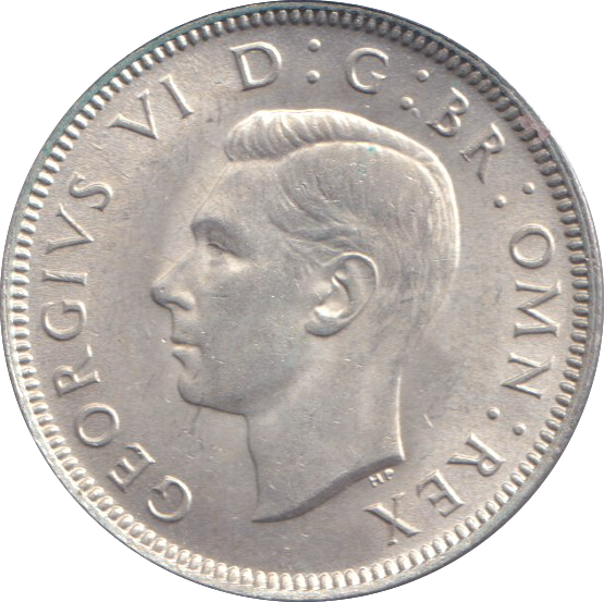 1942 SHILLING ( UNC ) ENGLISH