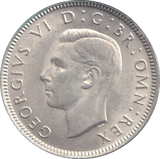 1942 SHILLING ( UNC ) ENGLISH
