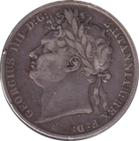 1820 HALF CROWN ( GF )