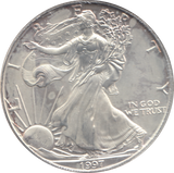 1997 AMERICAN EAGLE SILVER DOLLAR 1 OZ FINE SILVER USA