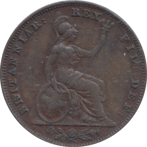1835 FARTHING ( VF )
