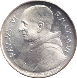 1968 SILVER 500 LIRE VATICAN