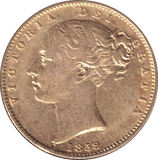 1859 GOLD SOVEREIGN ( GVF )