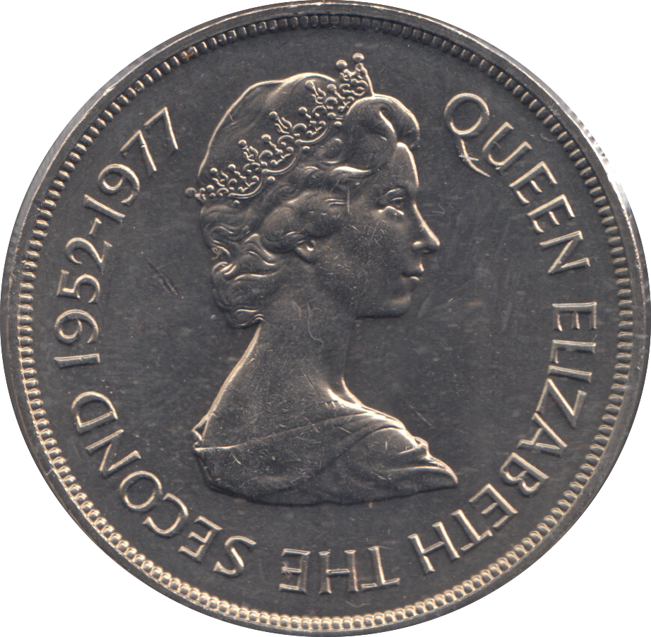 1977 25 PENCE BALIWICK OF JERSEY