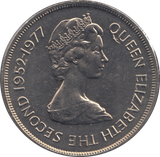 1977 25 PENCE BALIWICK OF JERSEY