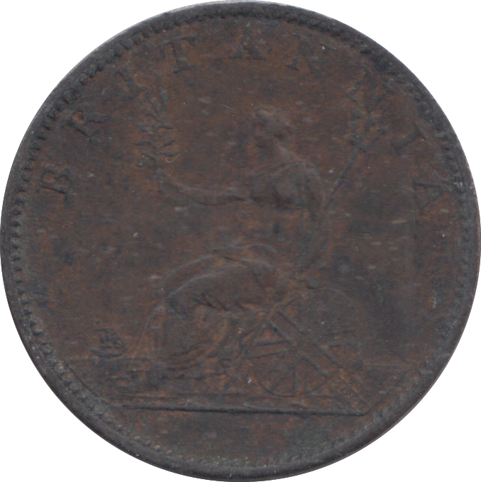 1806 HALFPENNY ( VF )