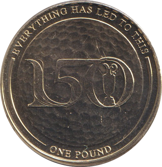 2022 ONE POUND ELIZABETH II GIBRALTAR