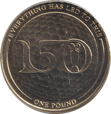 2022 ONE POUND ELIZABETH II GIBRALTAR