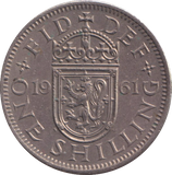 1961 SCOTTISH SHILLING ( UNC )