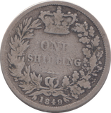 1849 SHILLING ( NF )
