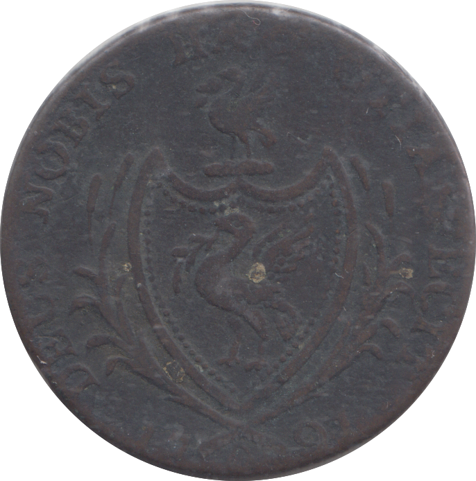 1791 LIVERPOOL HALFPENNY TOKEN