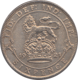 1921 SIXPENCE ( EF )