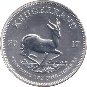 2017 SILVER KRUGERRAND 1OZ SOUTH AFRICA