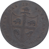 1793 BIRMINGHAM HALFPENNY TOKEN