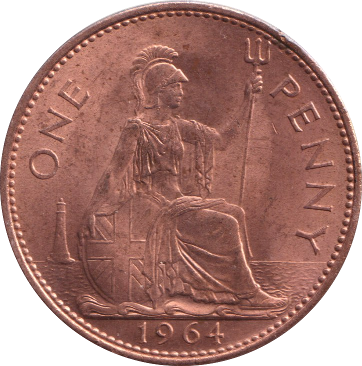 1964 PENNY ( BU )