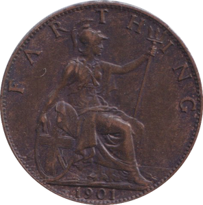 1901 FARTHING ( VF )
