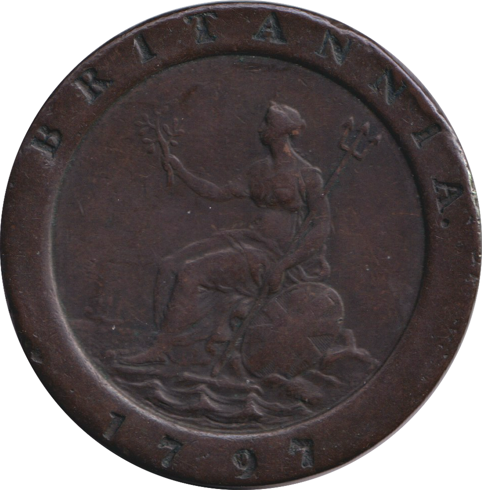 1797 CARTWHEEL TWOPENCE ( GF )
