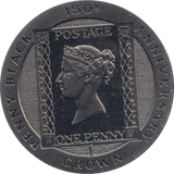 1990 CROWN PENNY BLACK ISLE OF MAN