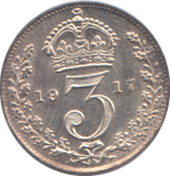 1917 THREEPENCE ( AUNC )