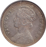 1884 1/4 RUPEE INDIA