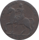 1792 COVENTRY HALFPENNY TOKEN