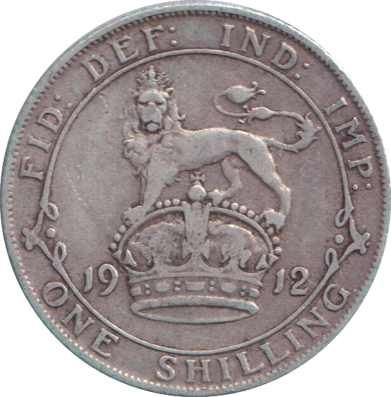 1912 SHILLING ( FINE )
