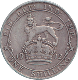 1912 SHILLING ( FINE )