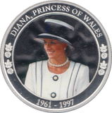2021 SILVER PLATED PRINCESS DIANA COMMEMORATIVE DOLLAR