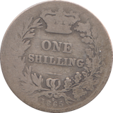 1865 SHILLING ( AUNC )