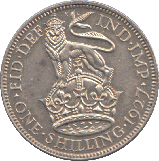1927 SHILLING ( PROOF )