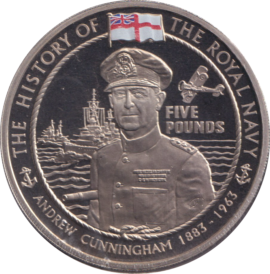 2009 ANDREW CUNNINGHAM FIVE POUND BAILIWICK OF JERSEY