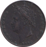 1830 FARTHING ( GF )