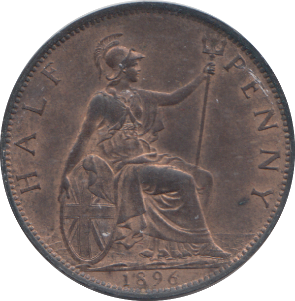1896 HALFPENNY ( EF )