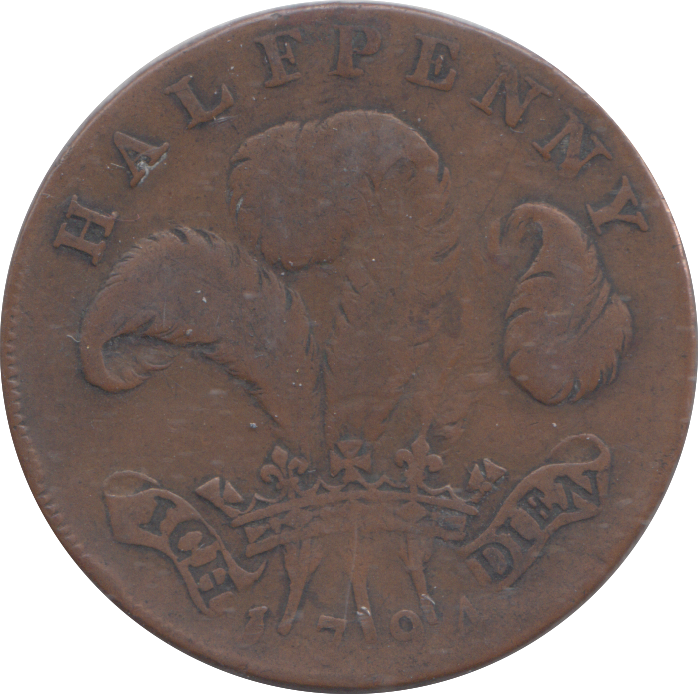 1794 WALES HALFPENNY TOKEN