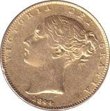 1844 GOLD SOVEREIGN ( GVF )