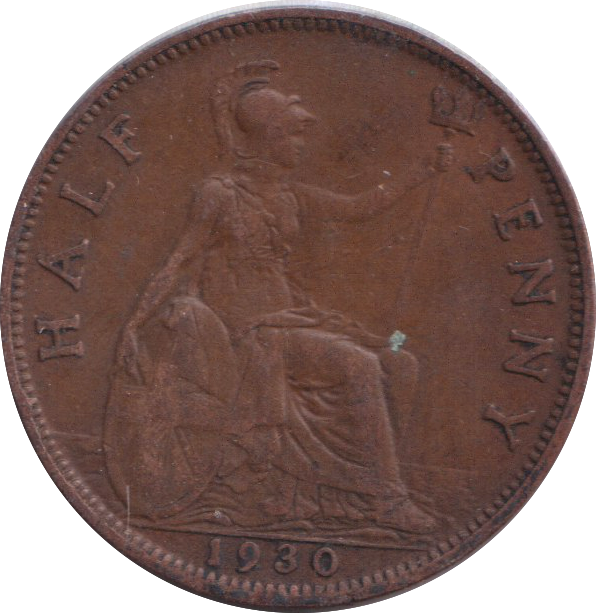 1930 HALFPENNY ( FINE )