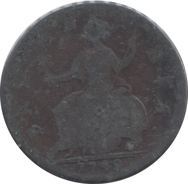 1749 HALFPENNY ( NF )