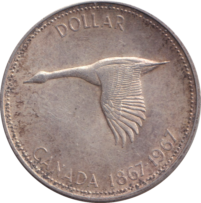 1967 SILVER DOLLAR CANADA