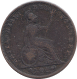 1849 FARTHING ( FINE )