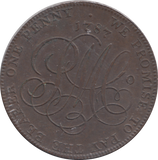 1787 WALES PENNY TOKEN